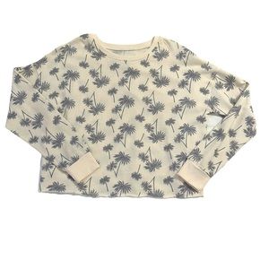 Zoe + Liv large cropped sweatshirt